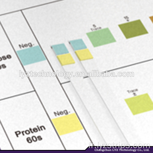 bandelettes réactives urinaires kits de test d&#39;urine 2 para